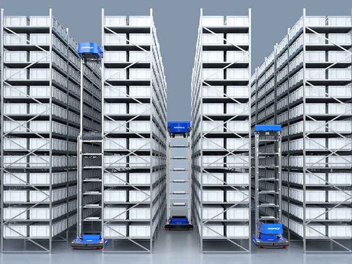 箱式倉儲(chǔ)機(jī)器人立體倉庫